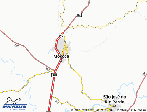 MICHELIN Chácaras do Vale map - ViaMichelin