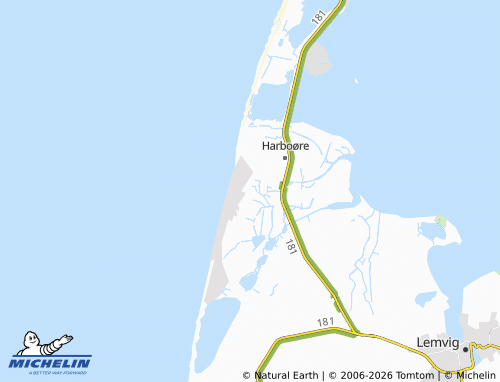 Mappa MICHELIN Nørre Vrist - ViaMichelin