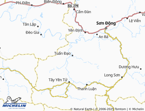 MICHELIN Tuấn Đạo map - ViaMichelin