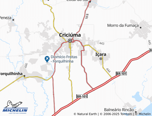 MICHELIN São João map - ViaMichelin