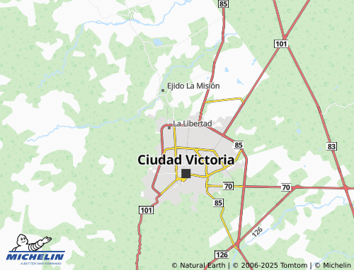 MICHELIN Paseo de Las Américas map - ViaMichelin