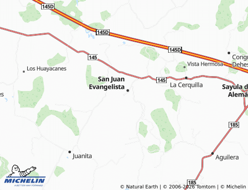 MICHELIN Centro map - ViaMichelin