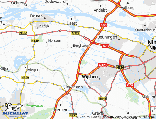 Carte MICHELIN Hernen - ViaMichelin