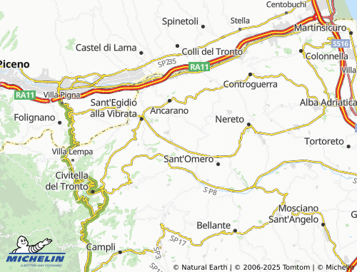 Mapa MICHELIN Marchetti - ViaMichelin