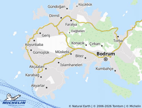 MICHELIN Müskebi map - ViaMichelin