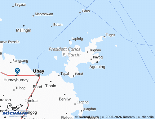 MICHELIN Villa Milagrosa map - ViaMichelin