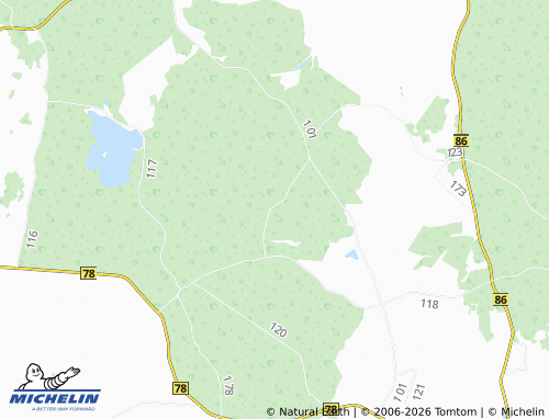 Mapa MICHELIN Jõempa - ViaMichelin
