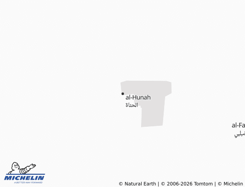 MICHELIN-Landkarte al-Hunah - ViaMichelin