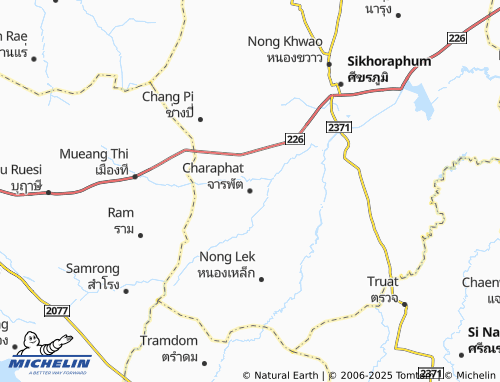 MICHELIN Charaphat map - ViaMichelin