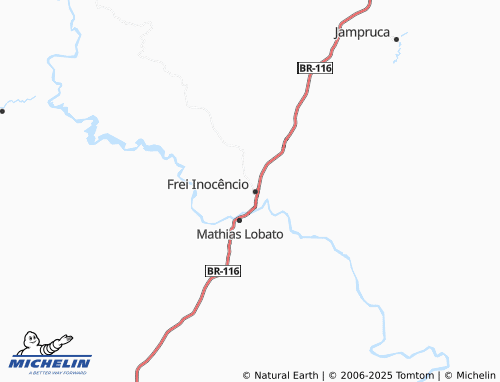 MICHELIN-Landkarte Pantanal - ViaMichelin