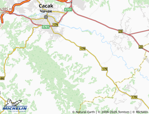 Carte MICHELIN Ježevica - ViaMichelin