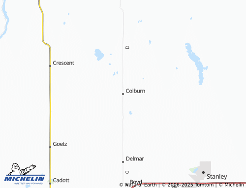 MICHELIN Colburn map - ViaMichelin