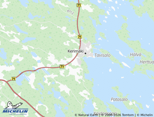 Carte MICHELIN Jouhenjoki - ViaMichelin