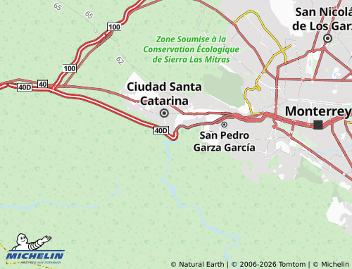 MICHELIN La Banda map - ViaMichelin