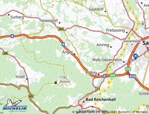 Mapa MICHELIN Grund - ViaMichelin