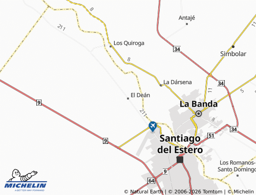 MICHELIN El Mojón map - ViaMichelin