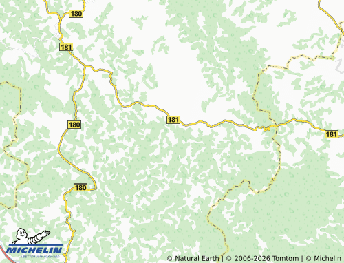 Mapa MICHELIN Milatovići - ViaMichelin