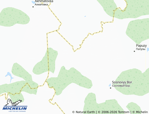 MICHELIN-Landkarte Chaadayevka - ViaMichelin