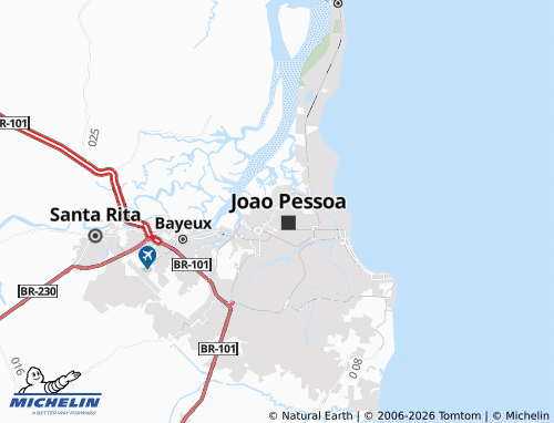 Mappa MICHELIN Treze de Maio - ViaMichelin