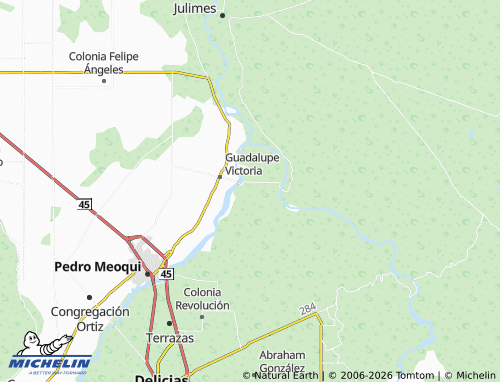 Mapa MICHELIN El Torreón - ViaMichelin