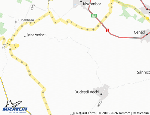 Mapa MICHELIN Colonia Bulgară - ViaMichelin