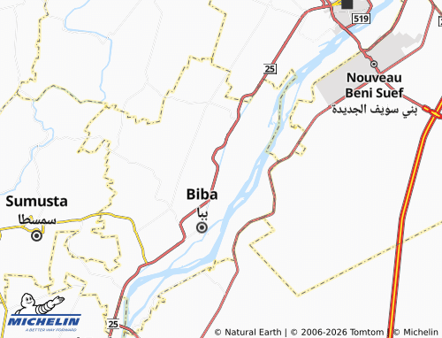 MICHELIN Taha Labisha map - ViaMichelin