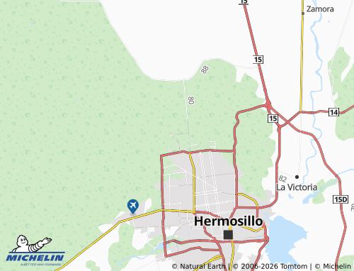 Mappa MICHELIN Pueblitos Sección Guarijios - ViaMichelin