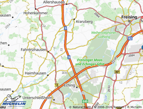 MICHELIN Hetzenhausen map - ViaMichelin