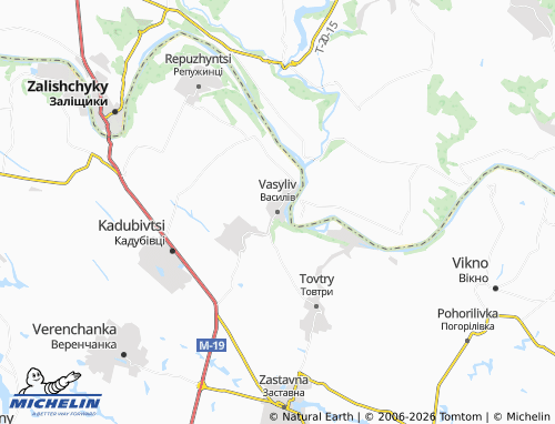 Mappa MICHELIN Vasyliv - ViaMichelin