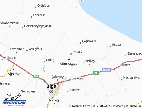 MICHELIN İğdelik map - ViaMichelin