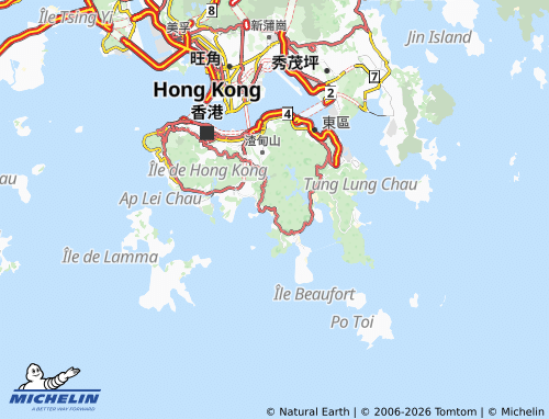 MICHELIN Repulse Bay map - ViaMichelin