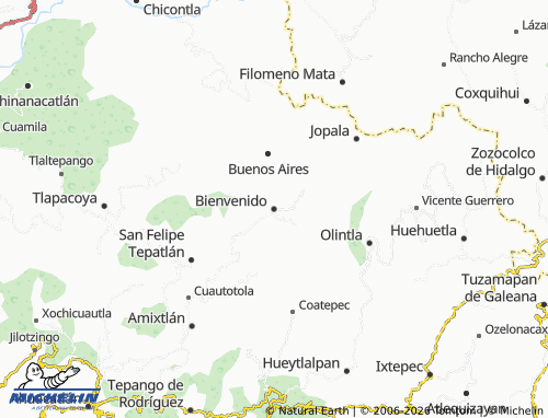 Mapa MICHELIN Bienvenido - ViaMichelin