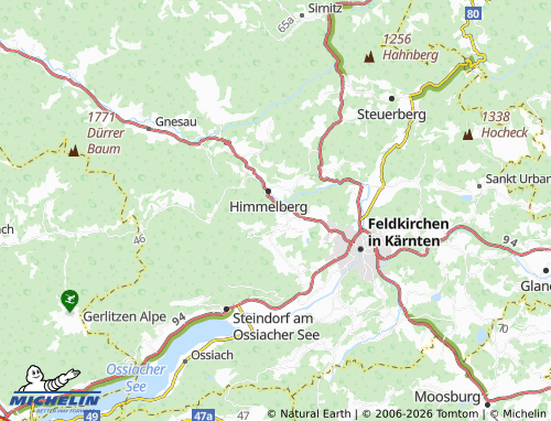 MICHELIN Tobitsch map - ViaMichelin