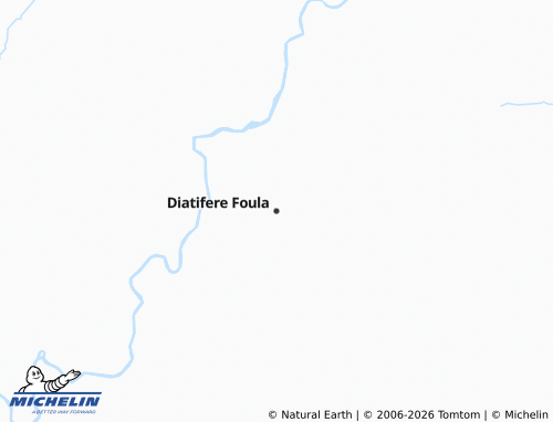 Mappa MICHELIN Diatifere Foula - ViaMichelin