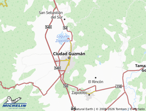 Mappa MICHELIN Lomas de San Cayetano I - ViaMichelin