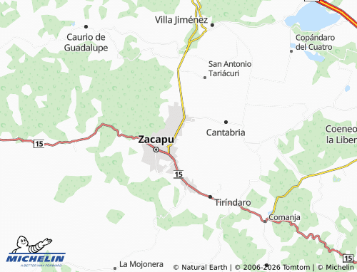 Mapa MICHELIN San José - ViaMichelin