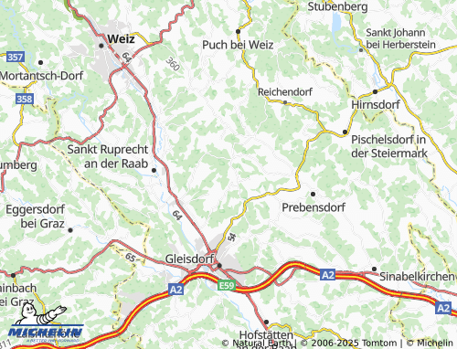Mappa MICHELIN Altenberg - ViaMichelin