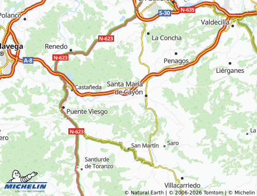 Mappa MICHELIN Argomilla - ViaMichelin
