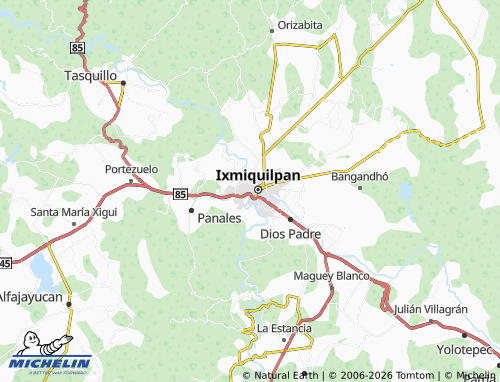 Mapa MICHELIN San Rafael - ViaMichelin