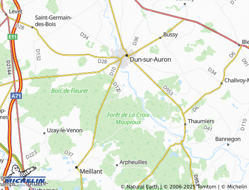 Mapa MICHELIN Parnay - ViaMichelin