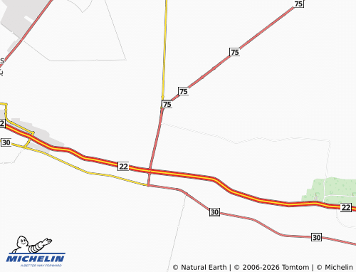 MICHELIN Al Haffar map - ViaMichelin