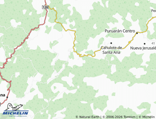 Mapa MICHELIN Las Puentes - ViaMichelin