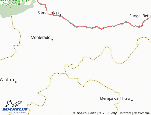 Carte MICHELIN Nek Ginap - ViaMichelin
