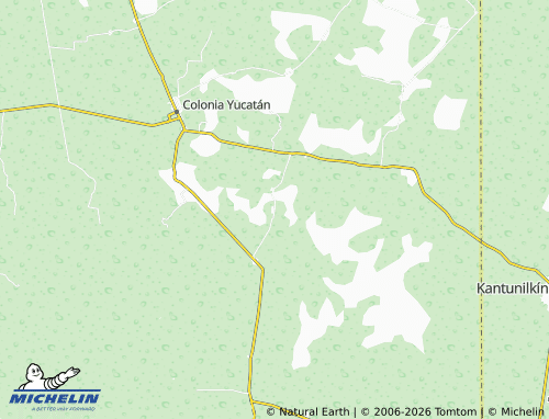 MICHELIN Santa Rosa Concepción map - ViaMichelin