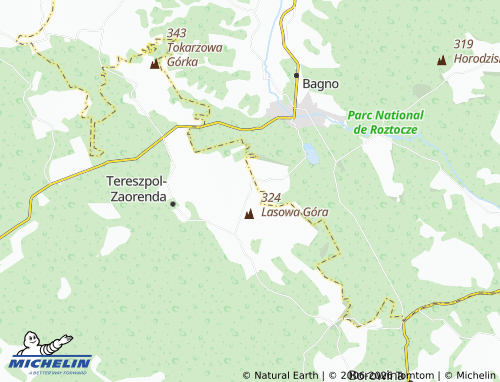 Mapa MICHELIN Szozdy - ViaMichelin