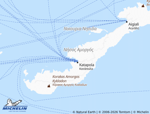 MICHELIN Nera map - ViaMichelin