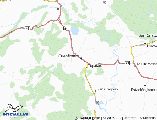 MICHELIN Del Carmen map - ViaMichelin