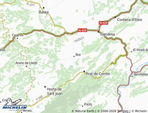 MICHELIN Bot map - ViaMichelin