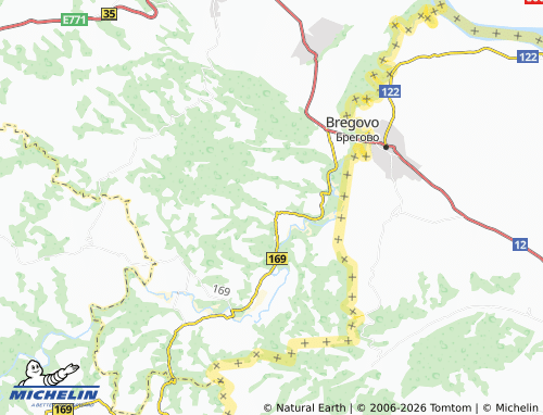 Mapa MICHELIN Rogljevo - ViaMichelin
