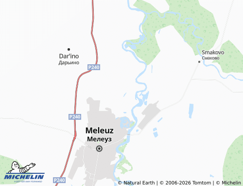 MICHELIN-Landkarte Kutushevo - ViaMichelin